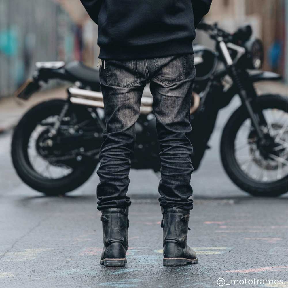 Spada Drifter Jeans Washed Black