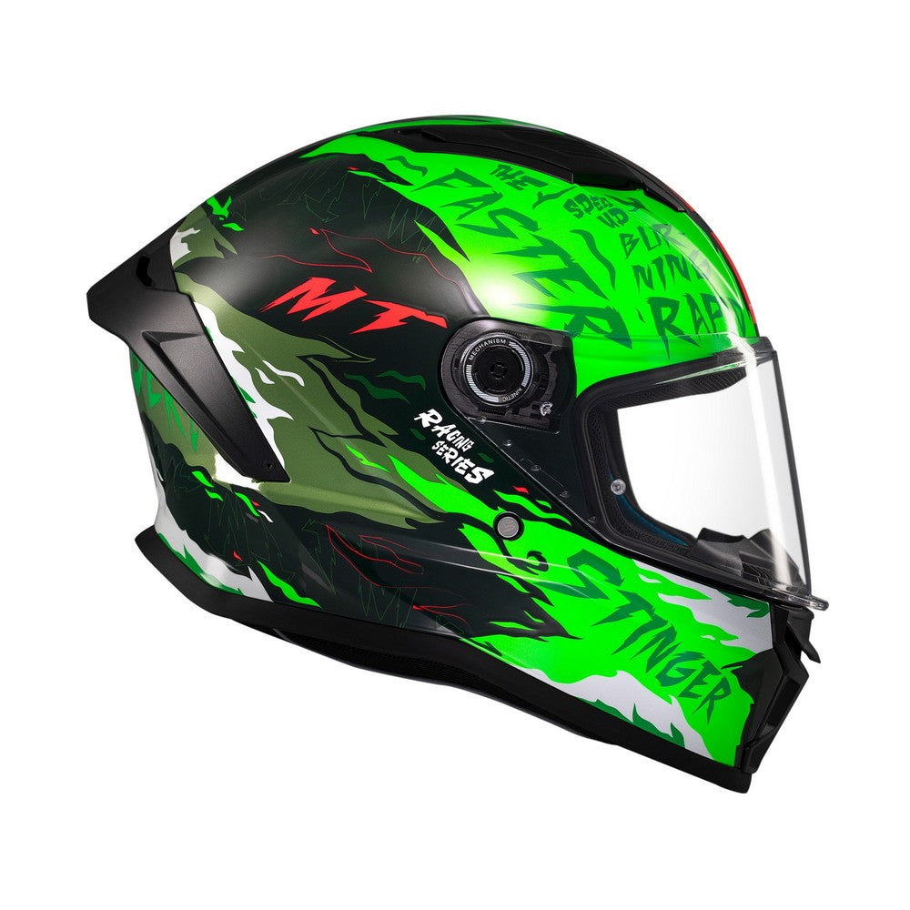 MT Stinger 2 Ardent C6 Gloss Green Full Face Helmet