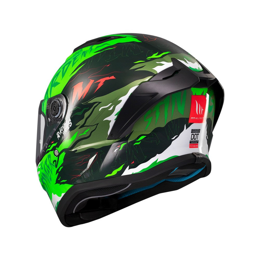 MT Stinger 2 Ardent C6 Gloss Green Full Face Helmet