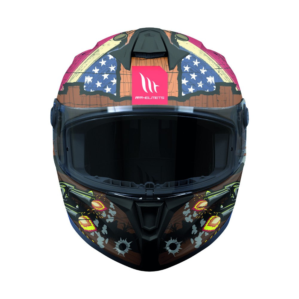 MT Targo S West B9 Matt Sand Full Face Helmet