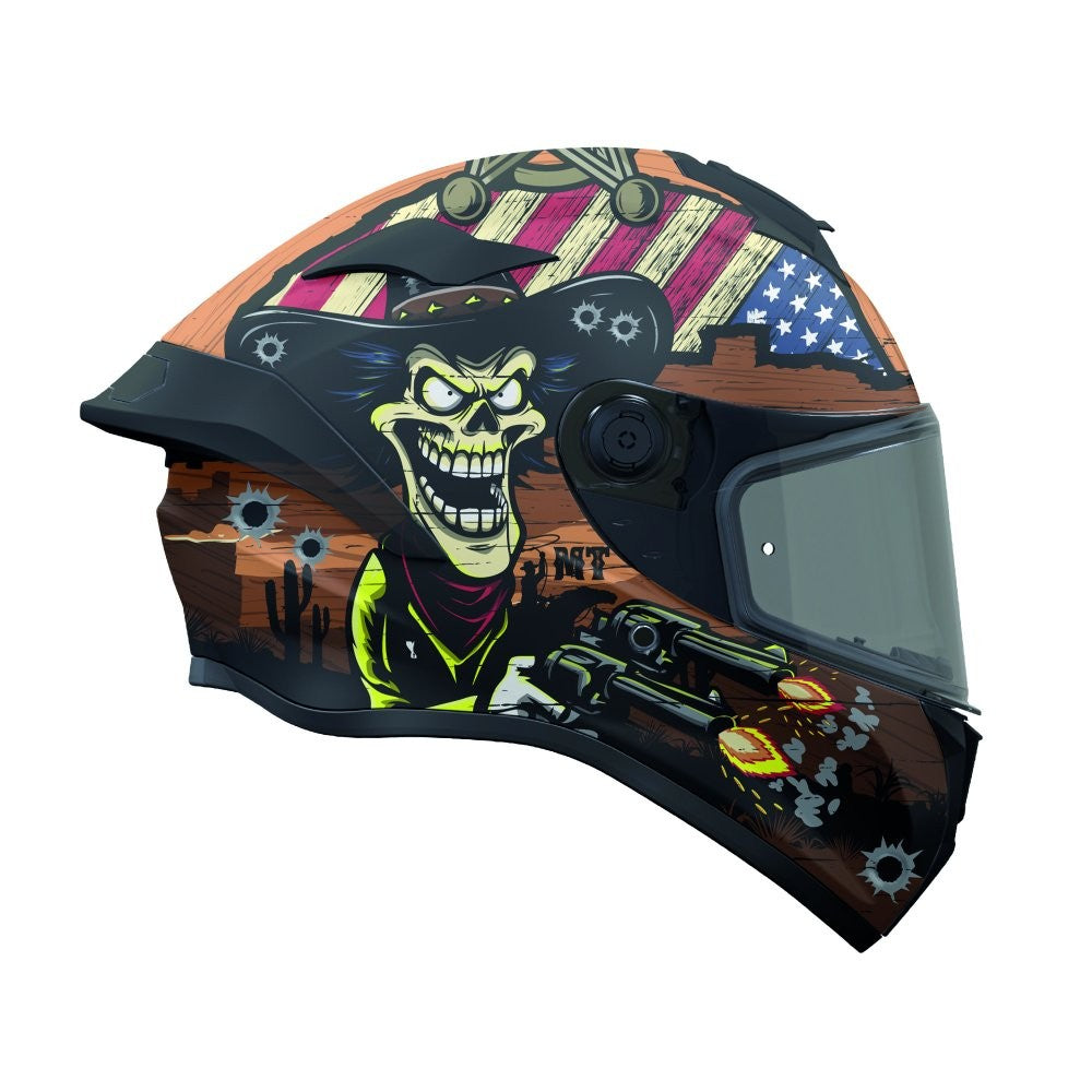 MT Targo S West B9 Matt Sand Full Face Helmet