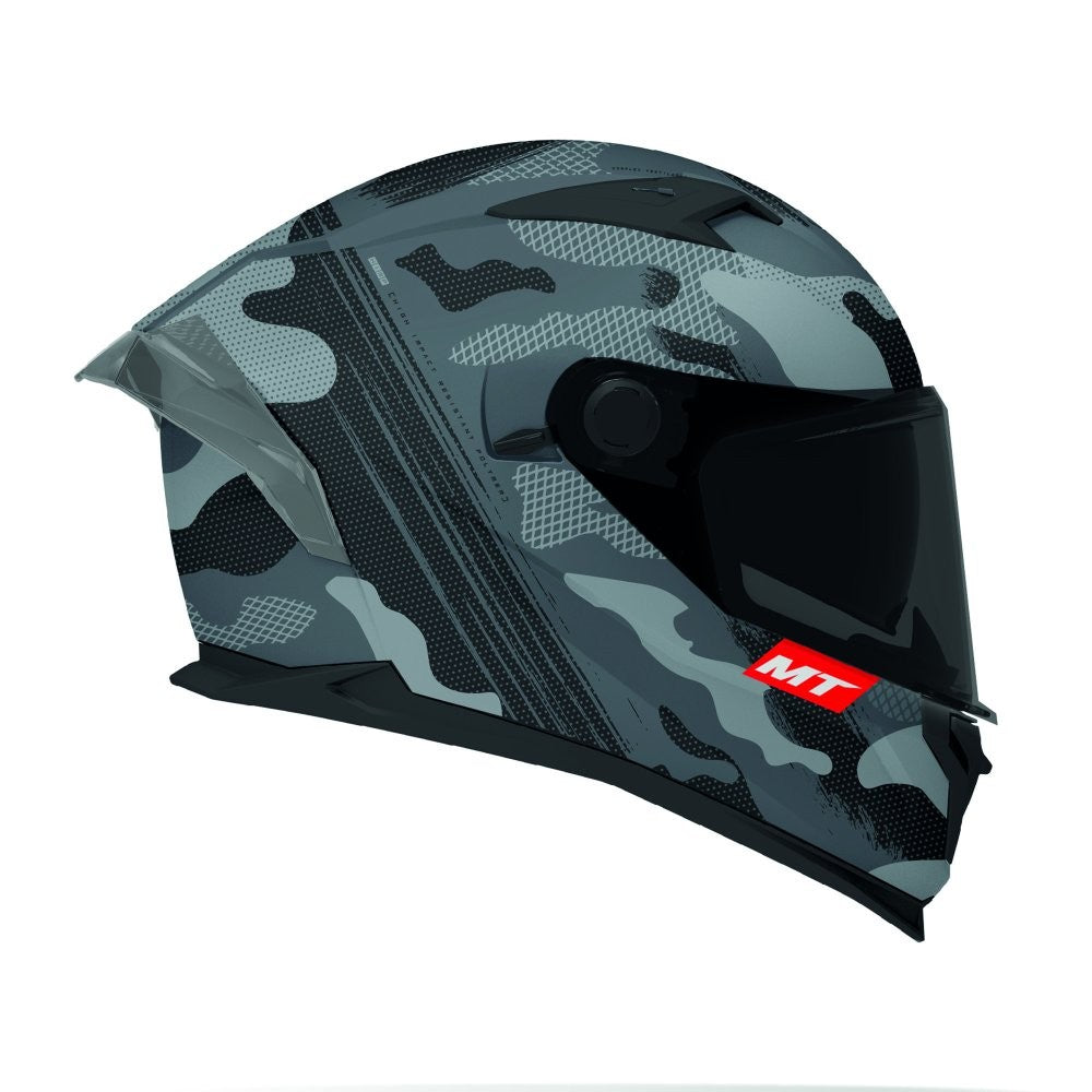 MT Braker Crossover C2 Matt Grey Full Face Helmet
