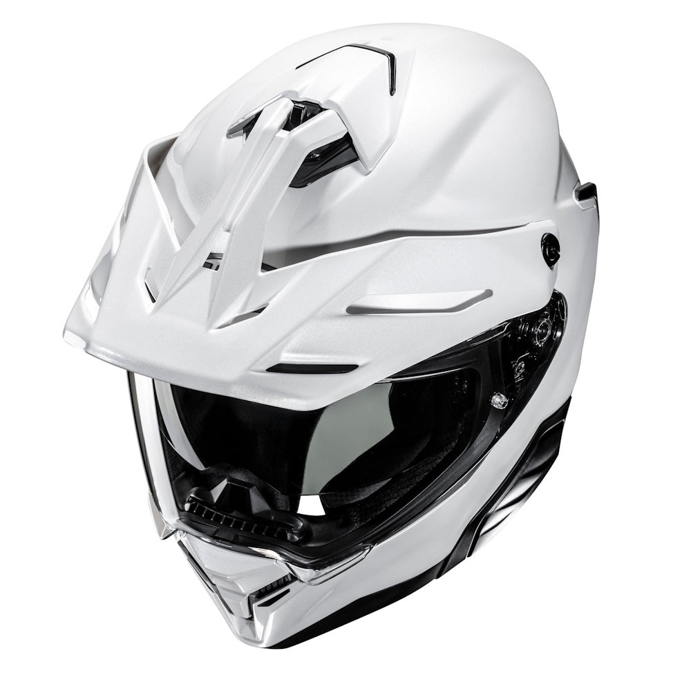 HJC RPHA 60 Pearl White Dual Sport Helmet