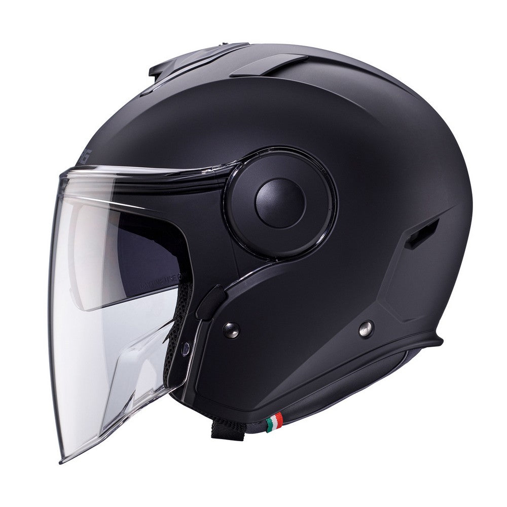 Caberg Soho Matt Black Open Face Helmet