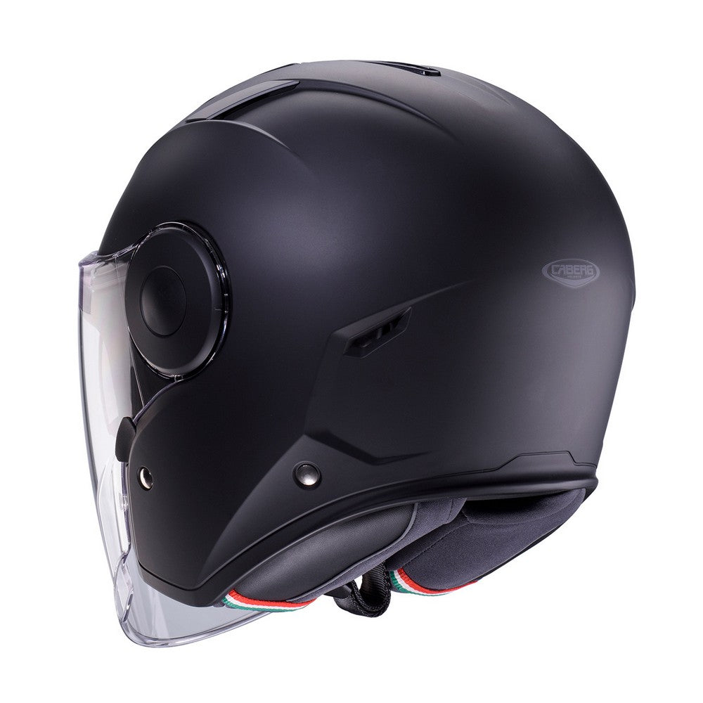 Caberg Soho Matt Black Open Face Helmet