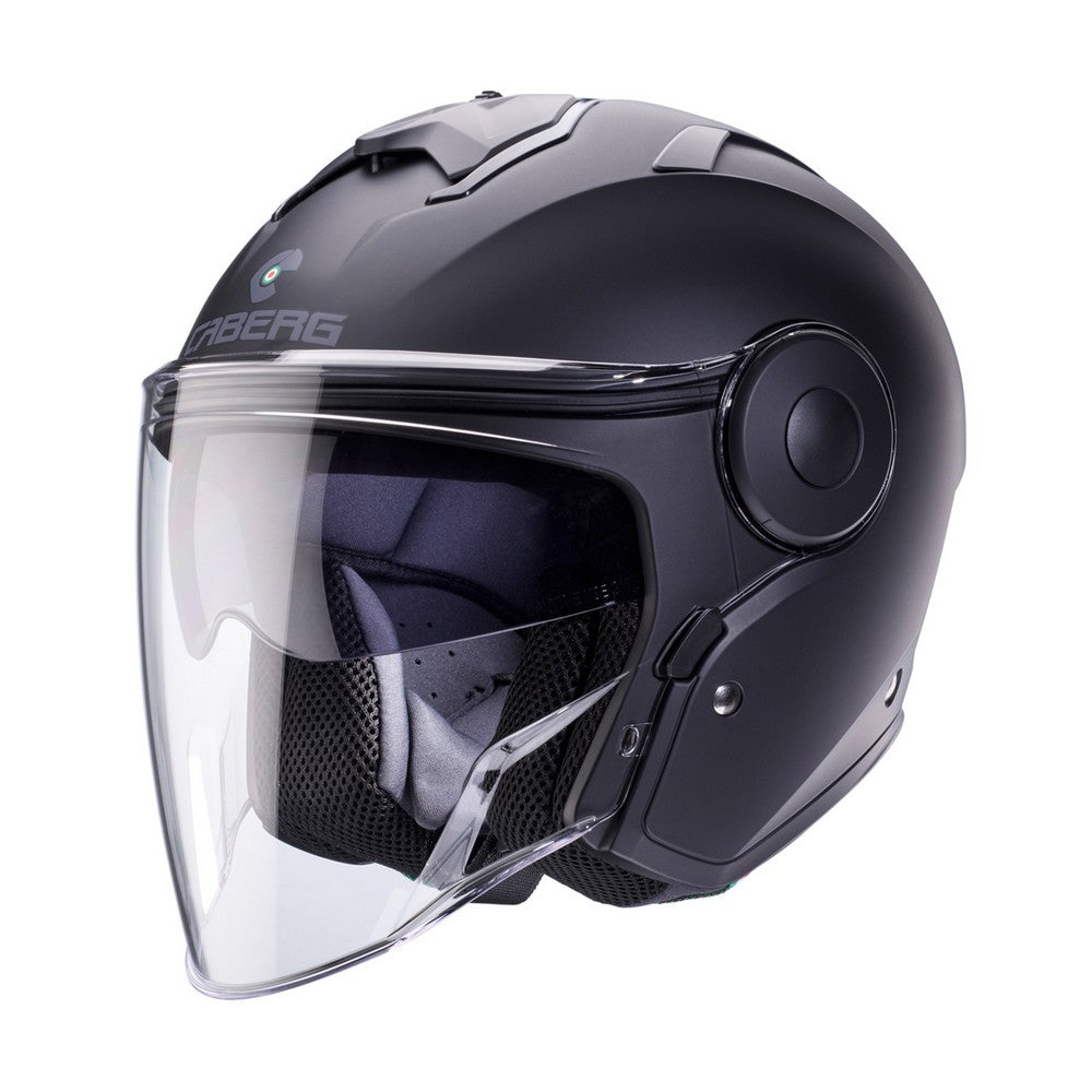 Caberg Soho Matt Black Open Face Helmet