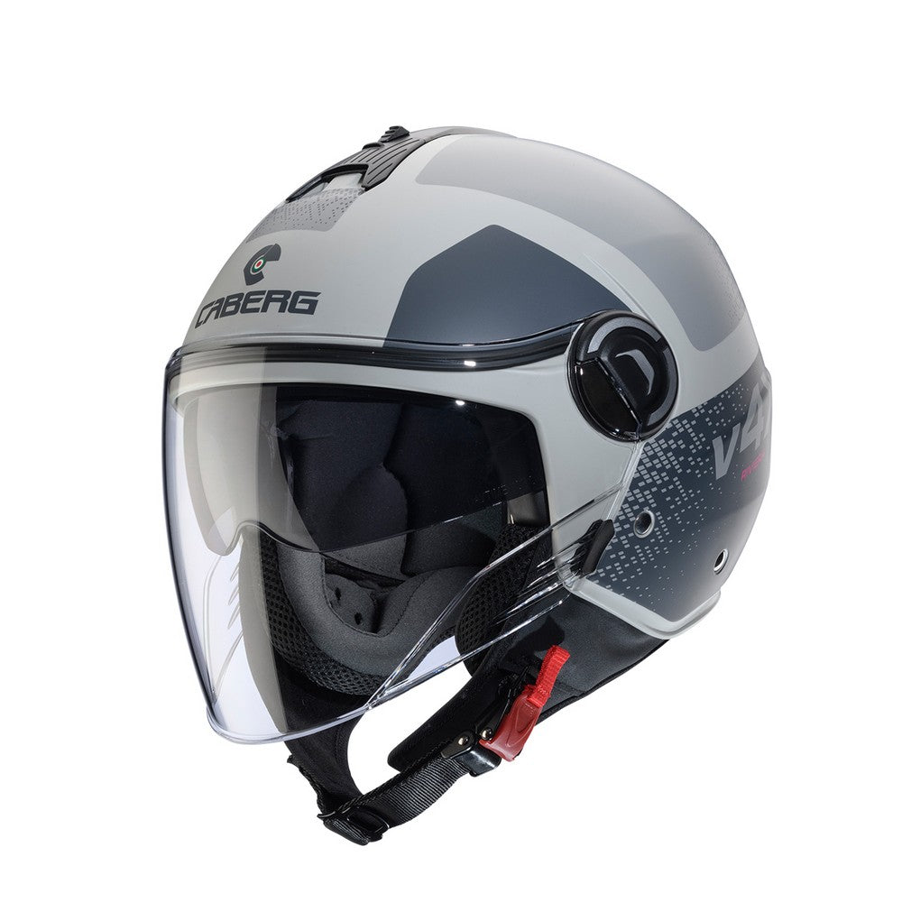 Caberg Riviera V4X Alpha Matt Sand Anthracite Grey Open Face Helmet