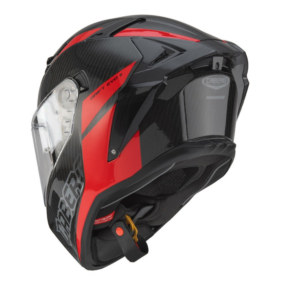 Caberg Drift Evo II Carbon Nova Red Full Face Helmet