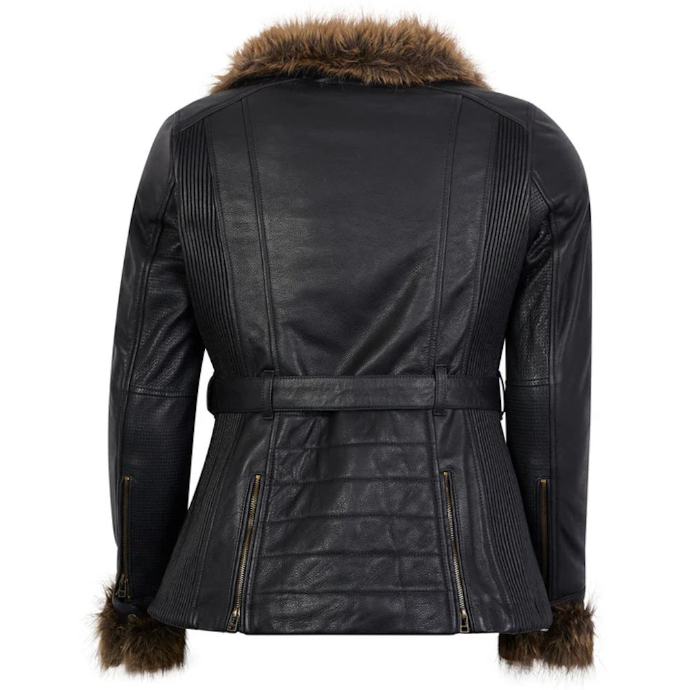 Spada Lancer Leather Jacket Ladies Black