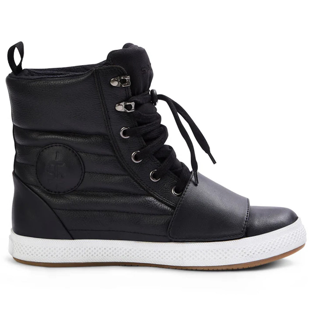 Spada Heat Waterproof Trainer High Top Black