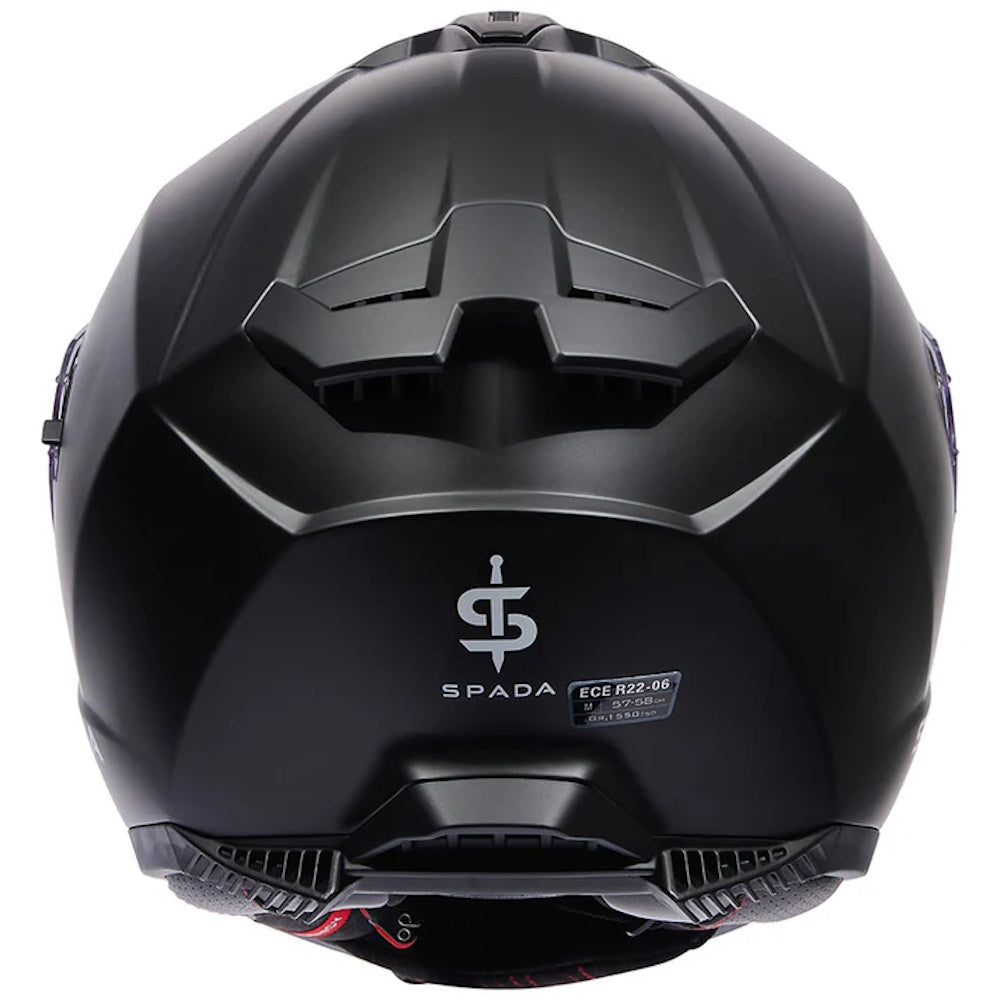 Spada SP18 Matt Black Full Face Helmet