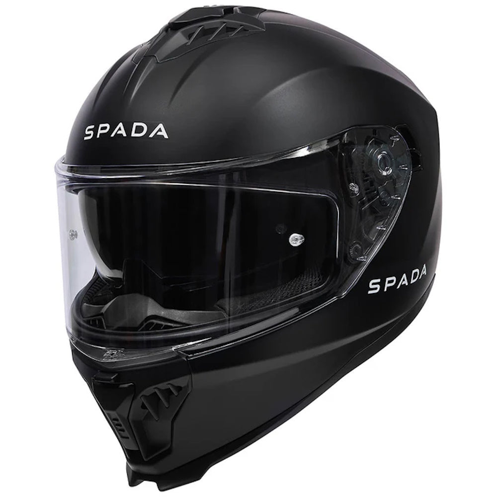 Spada SP18 Matt Black Full Face Helmet