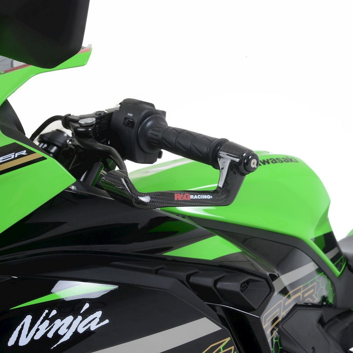 Aprilia RSV4 1100 (Factory) '19- RSV4-RR '15- & RSV4-RF '15- R&G Carbon Lever Defender Pair