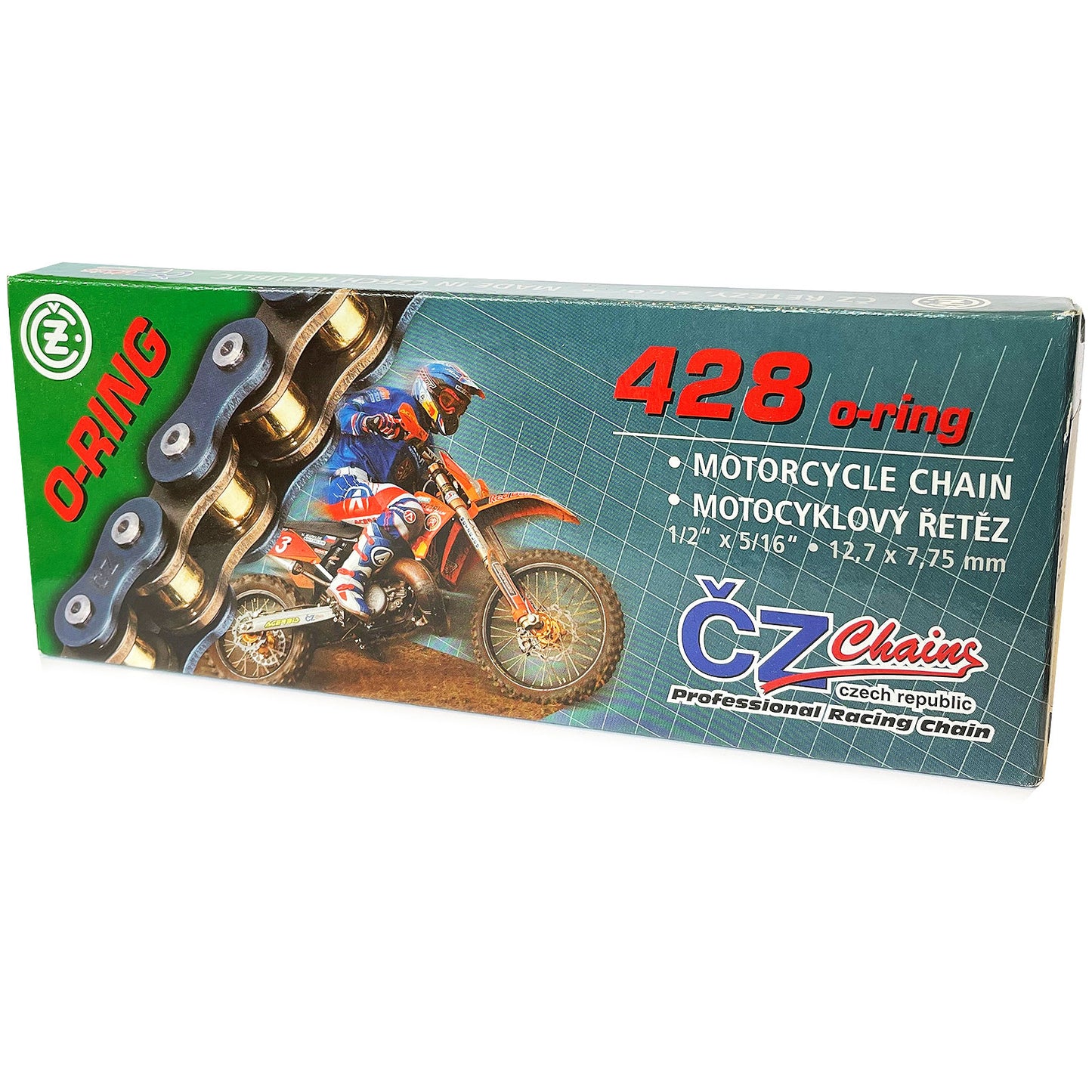 428ORx106 CZ O-Ring Chain