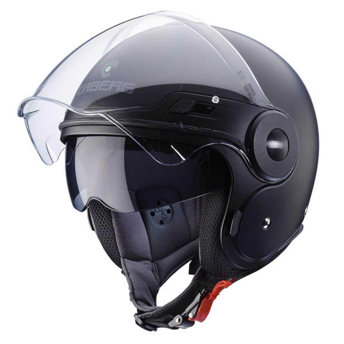 Caberg Uptown Matt Black Open Face Helmet