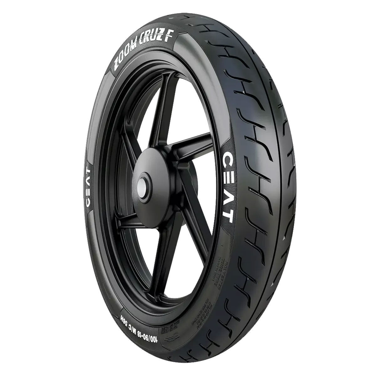 100/90-19 M/C 57H TL Ceat Zoom Cruz Front Tyre (Tubeless)