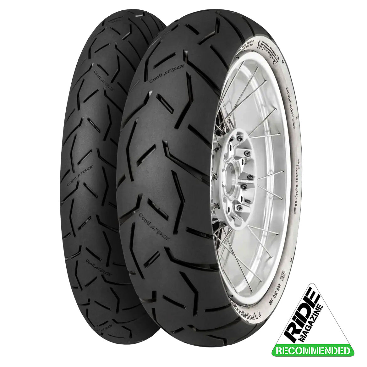 100/90H19 57H TL Conti Trail Attack 3 Front Tyre