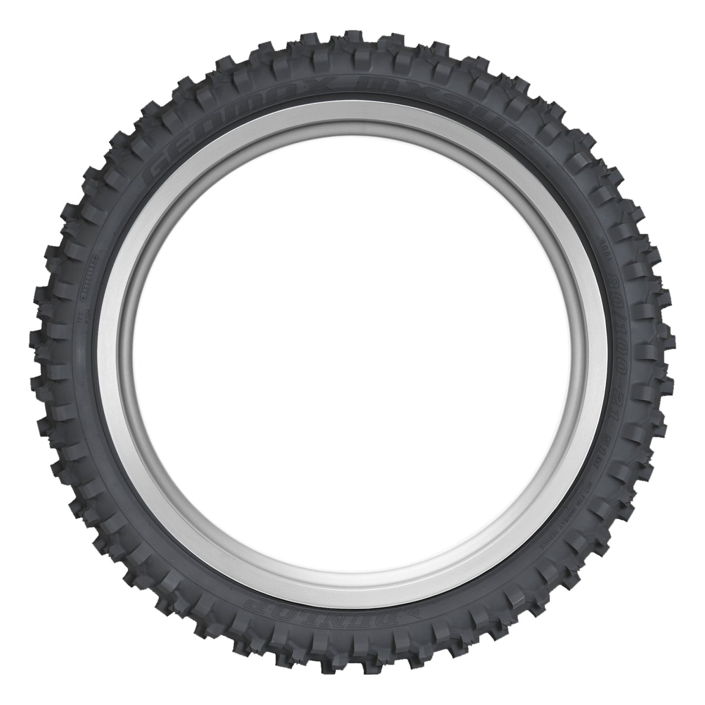70/100-19 42M Dunlop TT Geomax MX34 Front Tyre
