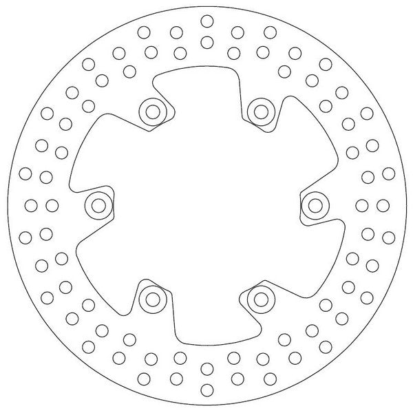 FMD0023R Ferodo Rear Brake Disc