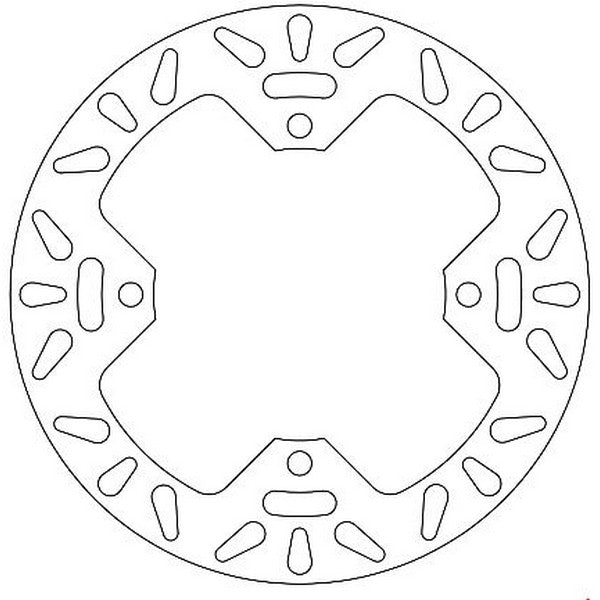 FMD0221R Ferodo Rear Disc