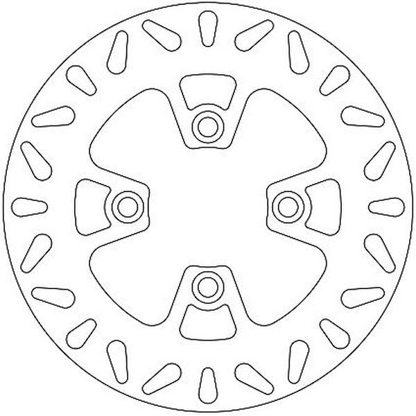 FMD0318R Ferodo Rear Disc