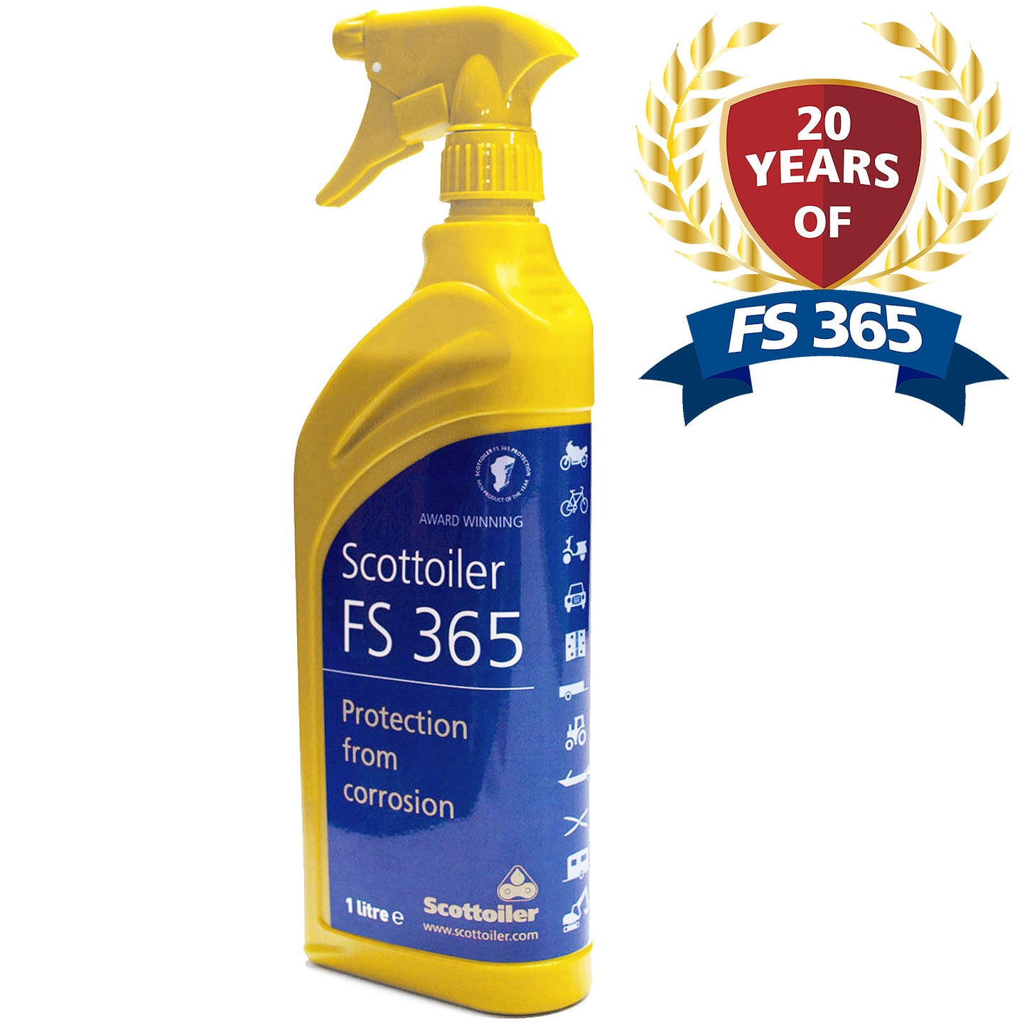 Scottoiler FS365 Protector Anti-Corrosion Spray 1 Litre