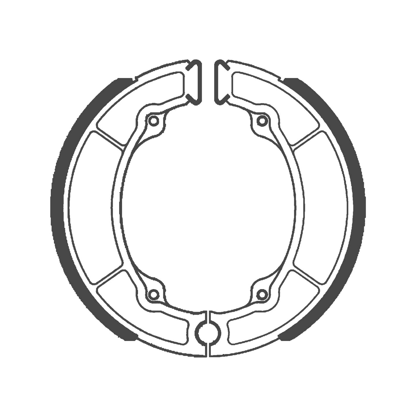 FSB733A Ferodo EF Brake Shoes