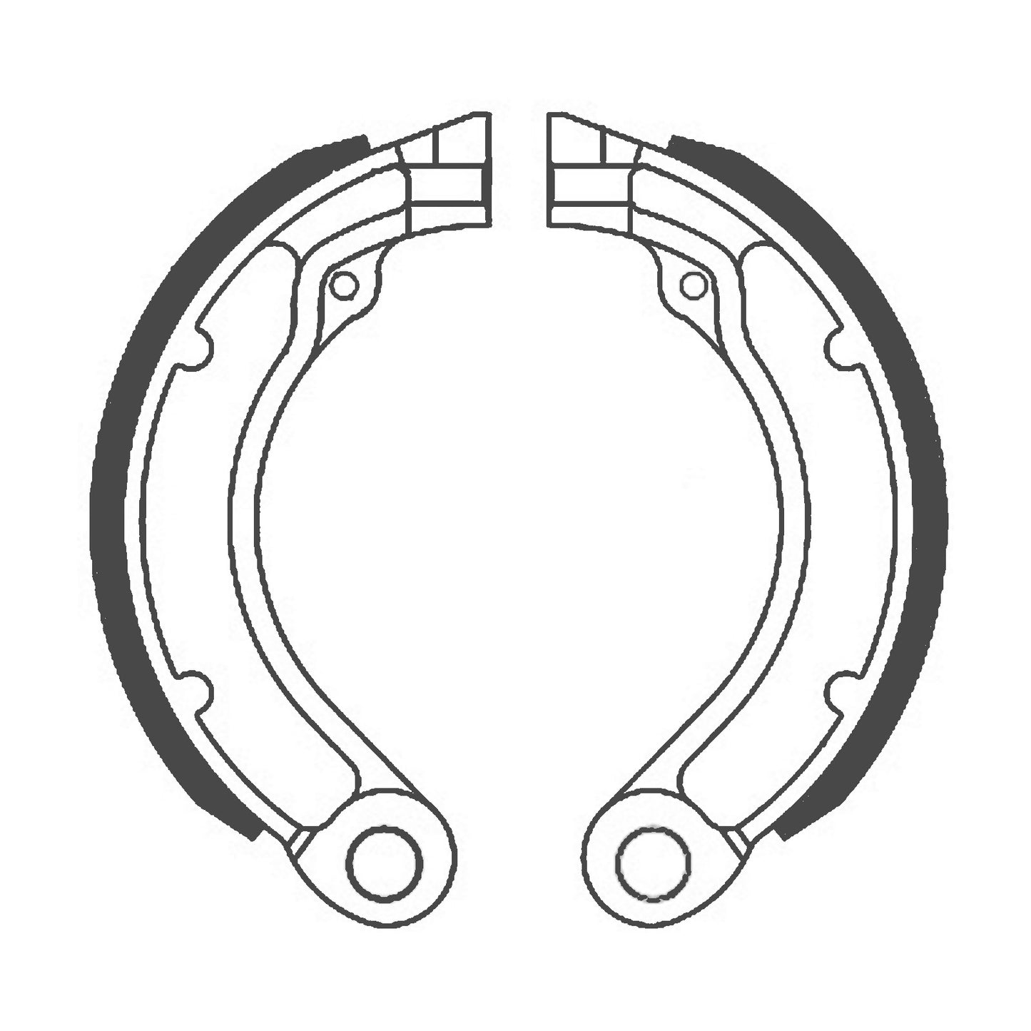FSB873EF Eco Ferodo Brake Shoes