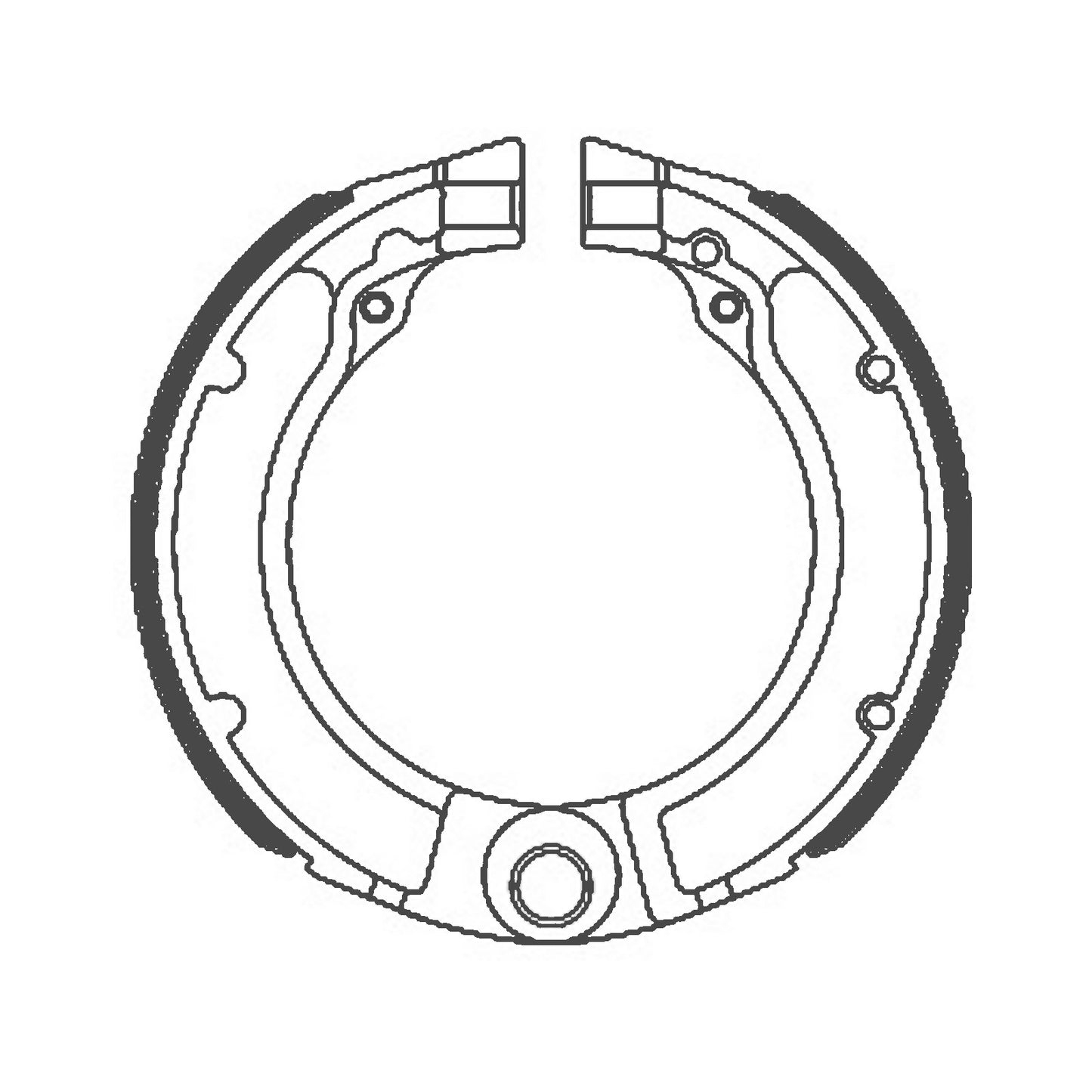 FSB875EF Eco Ferodo Brake Shoes