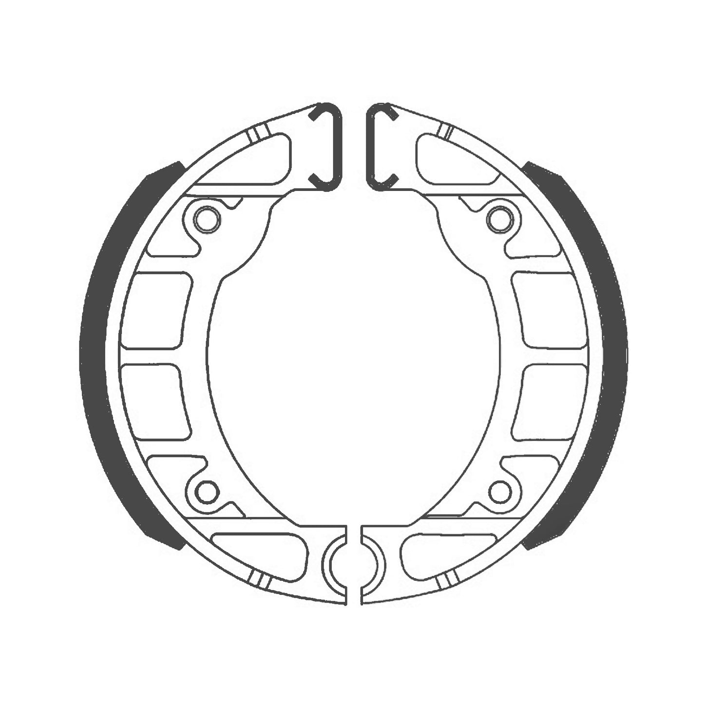 FSB902EF Eco Ferodo Brake Shoes
