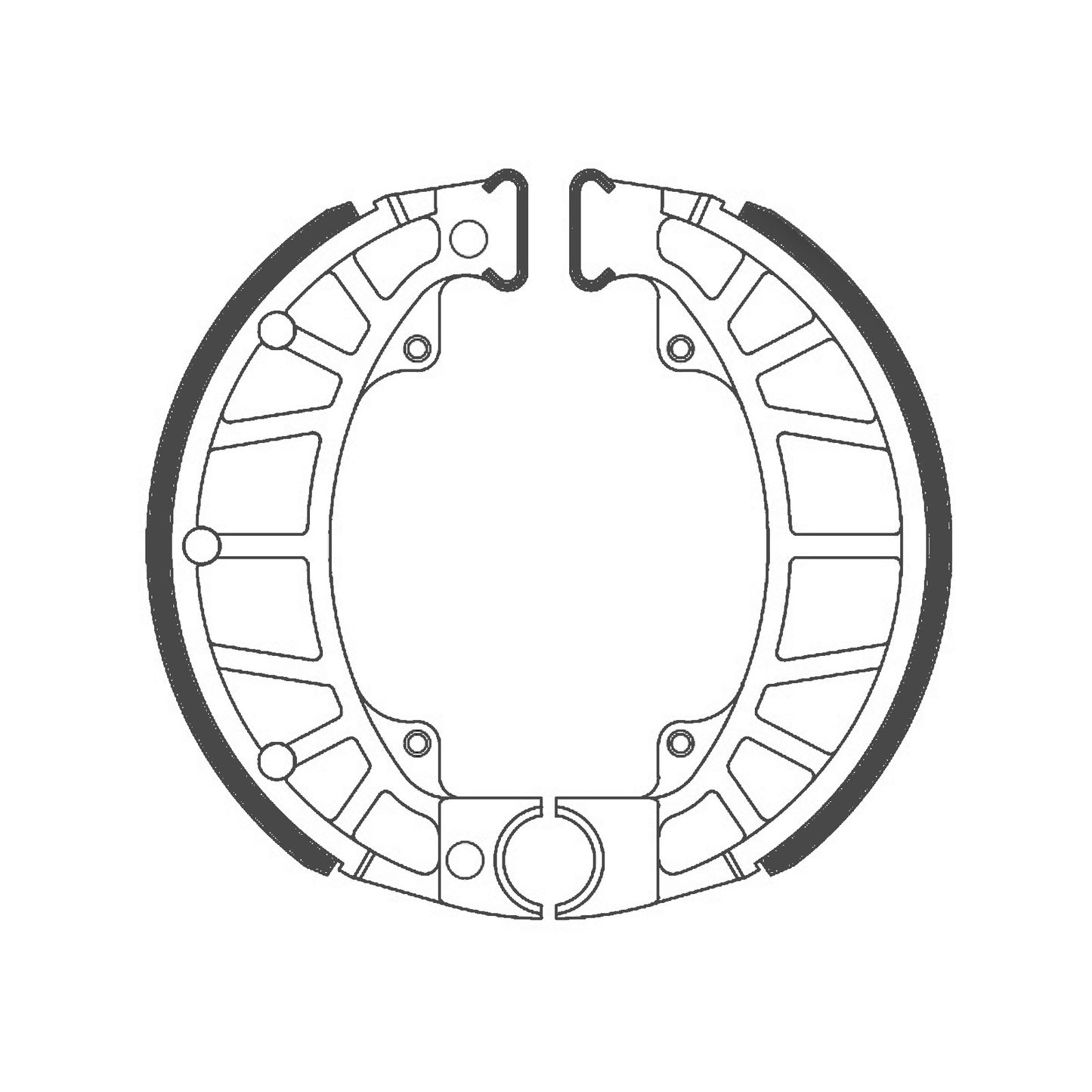 FSB938EF Eco Ferodo Brake Shoes