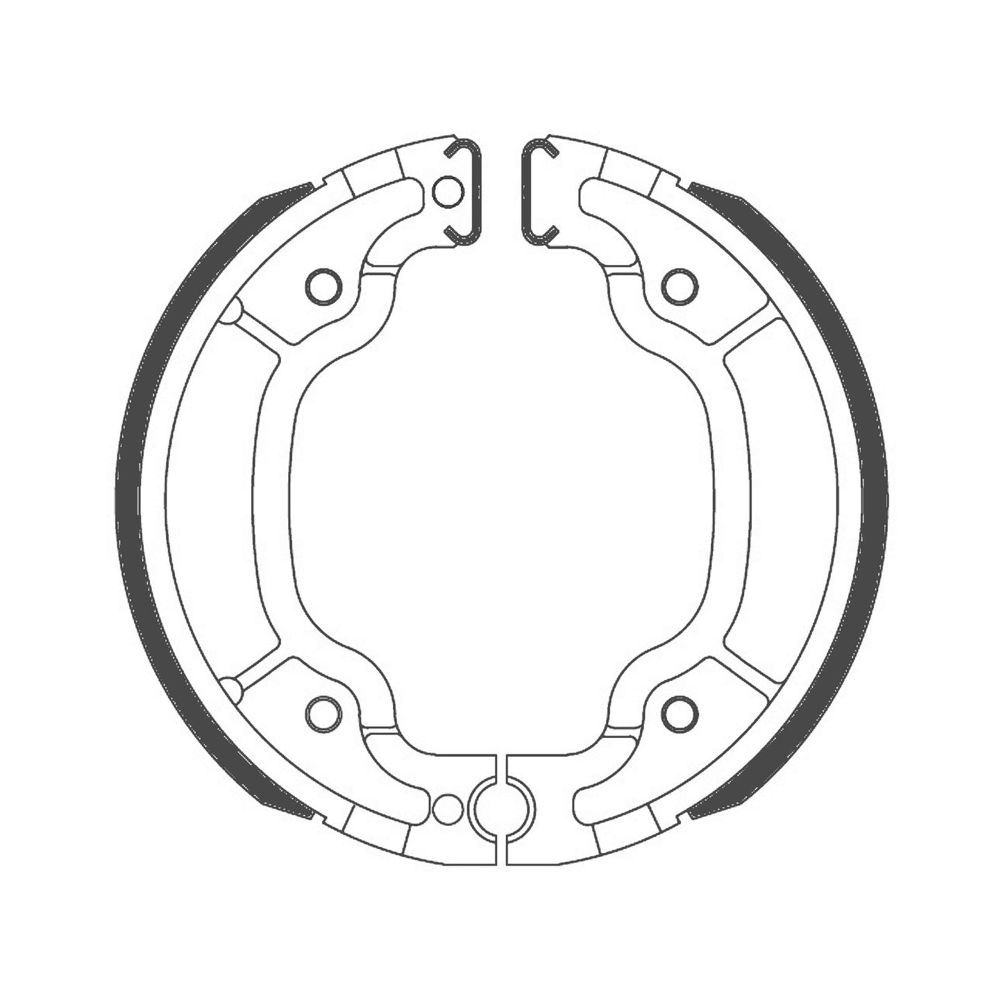 FSB947EF Eco Ferodo Brake Shoes