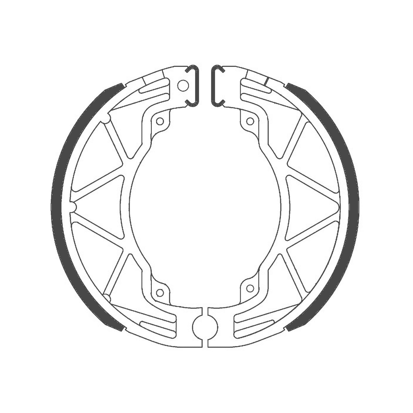 FSB954EF Eco Ferodo Brake Shoes