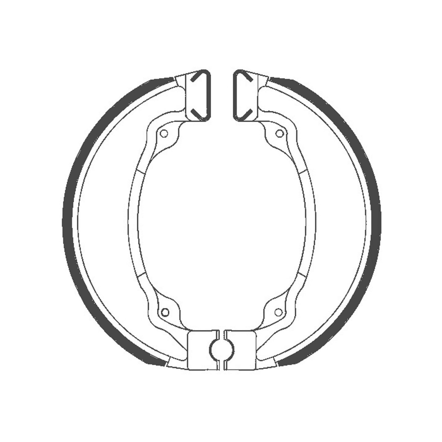 FSB958EF Eco Ferodo Brake Shoes