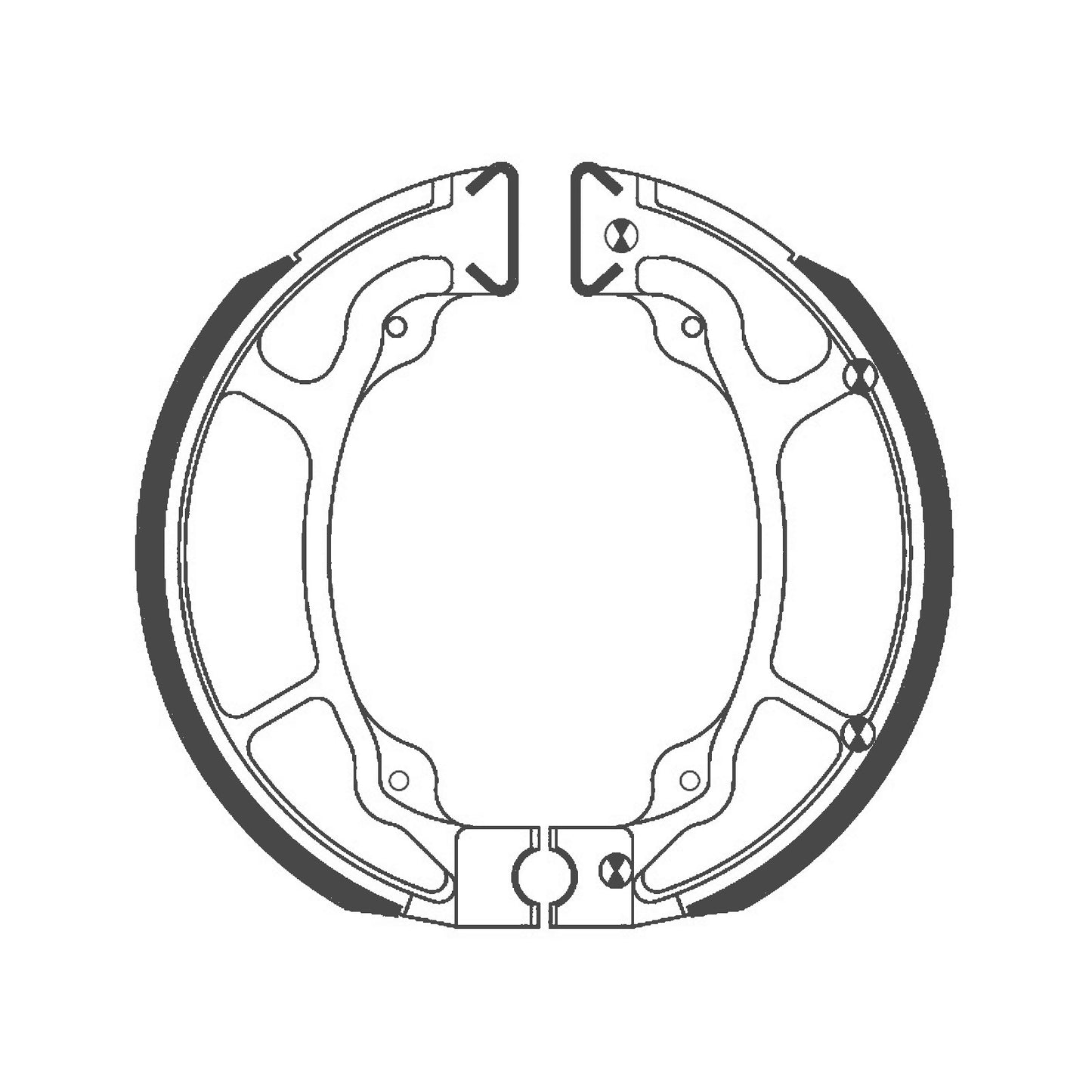 FSB963EF Eco Ferodo Brake Shoes
