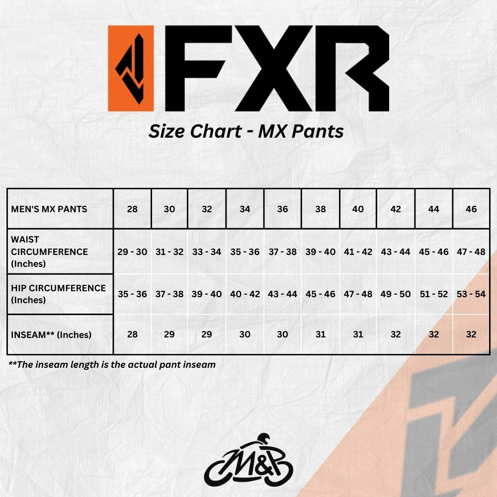 FXR Clutch Motorcross Pants Black Sherbert