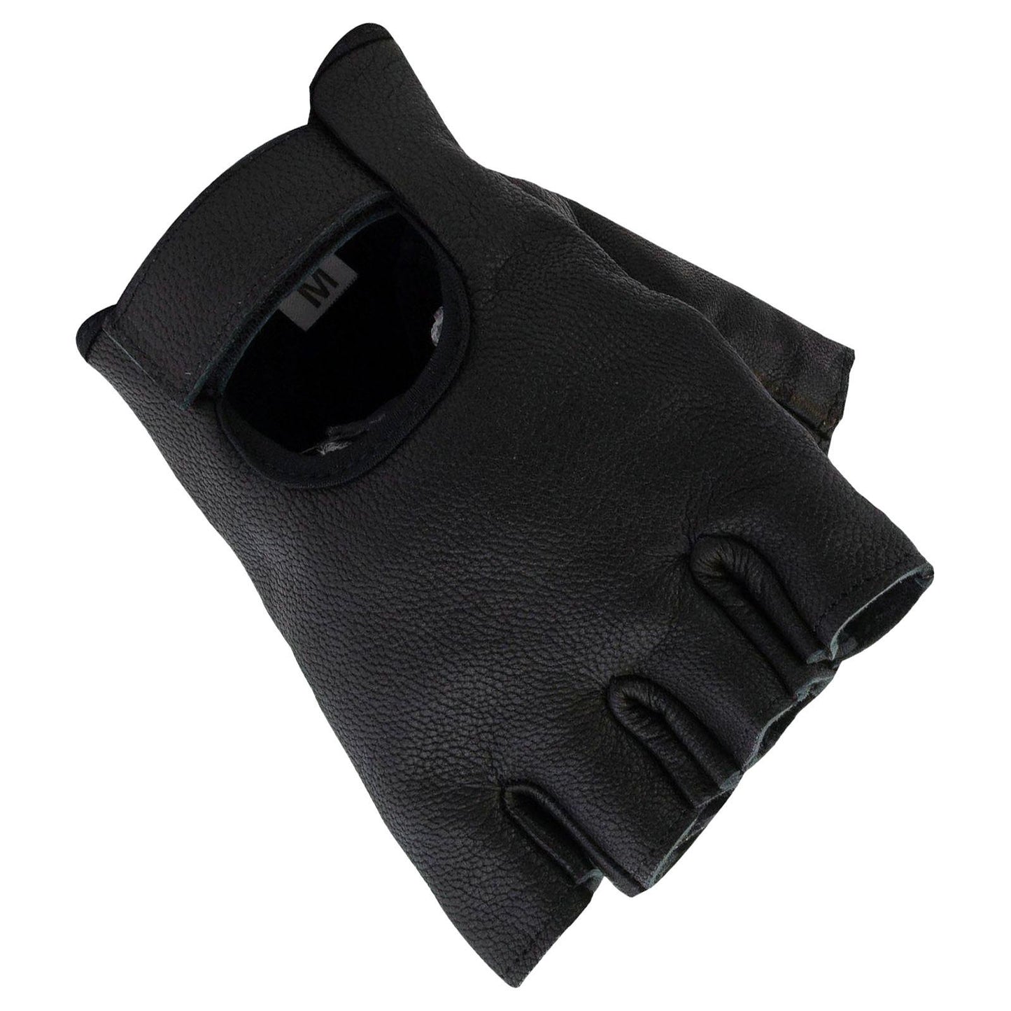 Classic Fingerless Leather Gloves