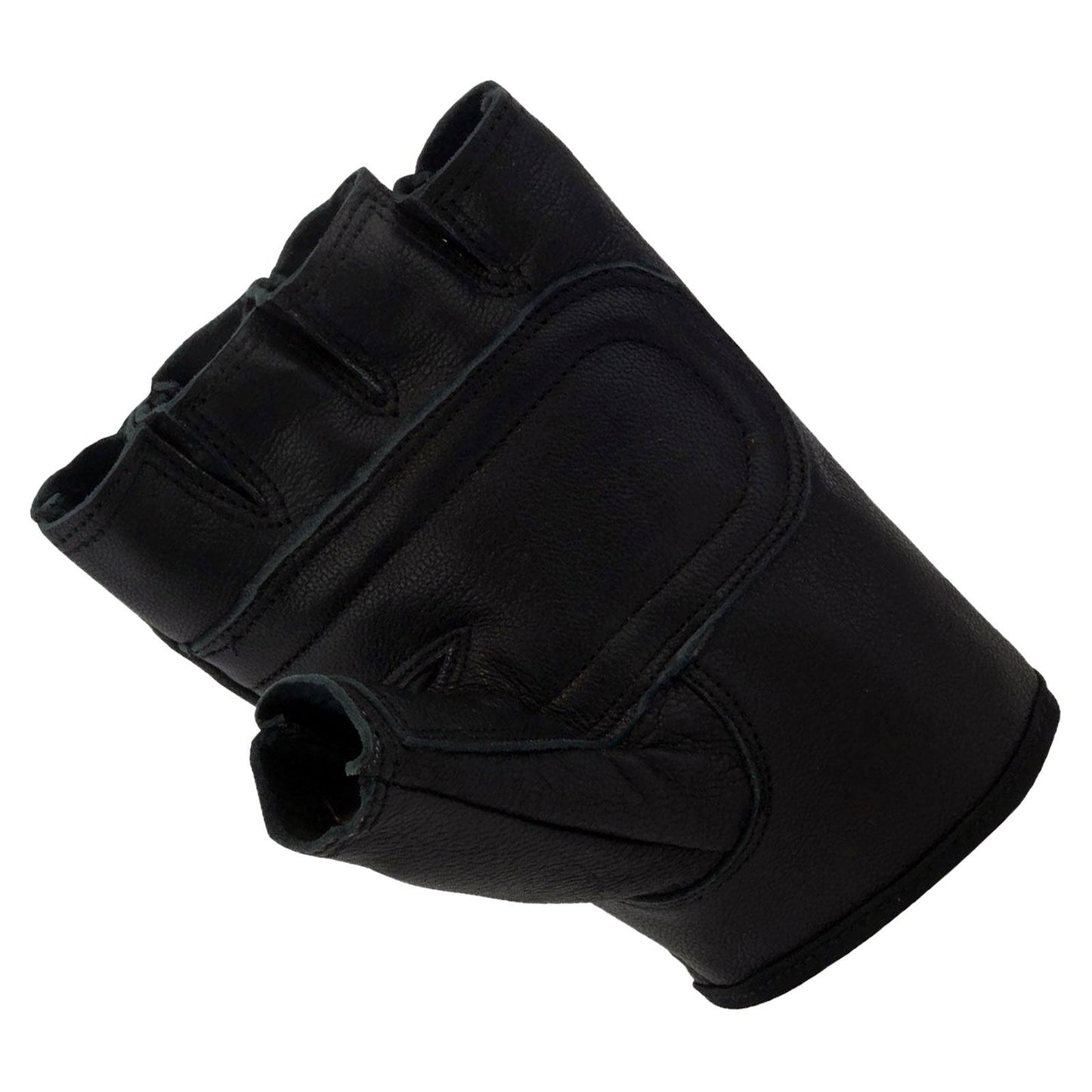 Classic Fingerless Leather Gloves