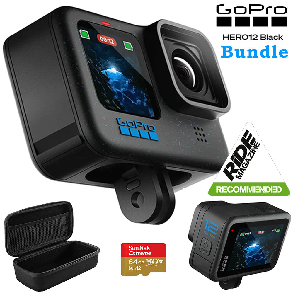 GoPro HERO12 Black Action Sports Camera Bundle