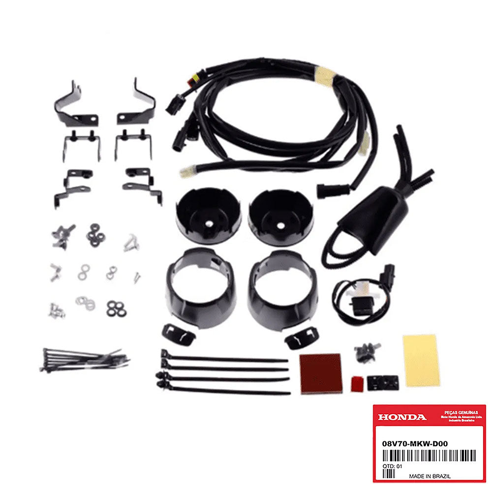 Honda NC750X 2021 (inc DCT) Genuine Front LED Fog Light Kit