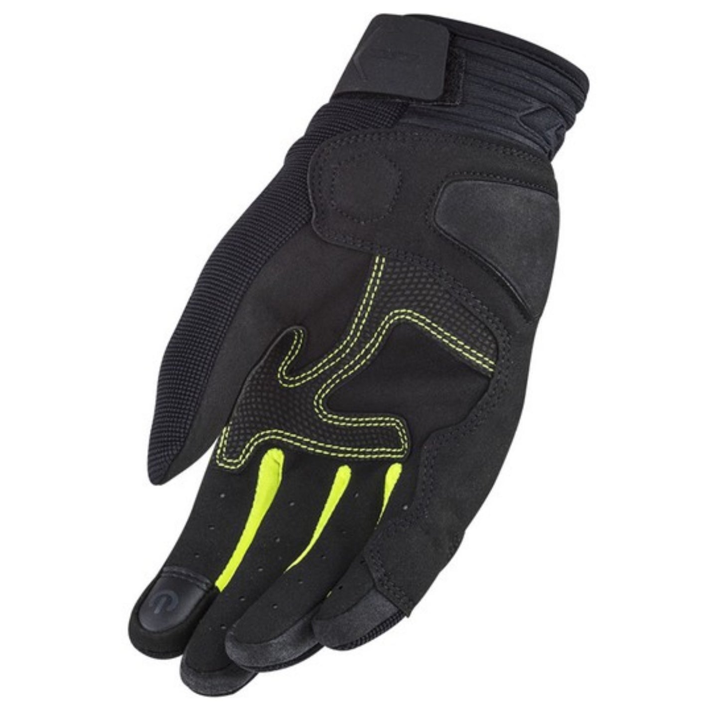 LS2 All Terrain Lady Gloves Black H-V Yellow