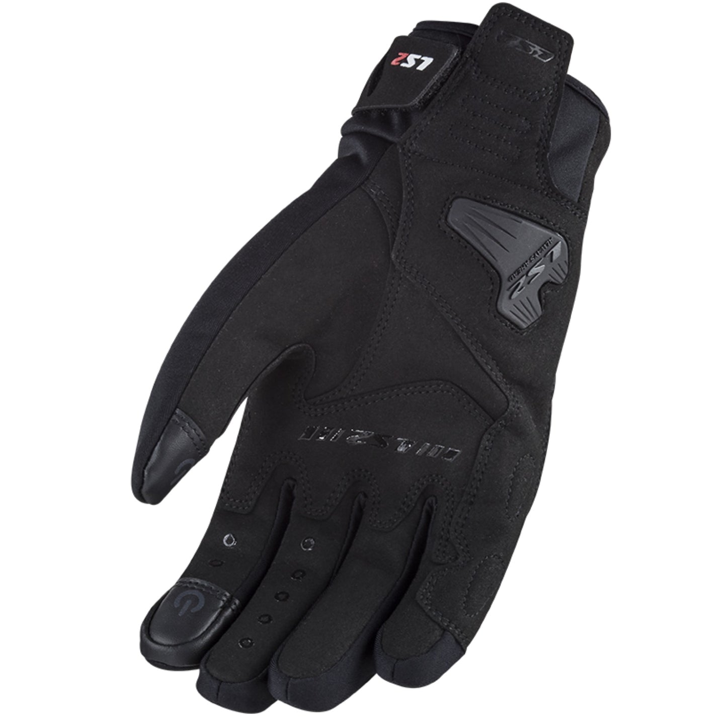 LS2 Jet 2 Mens Gloves Black