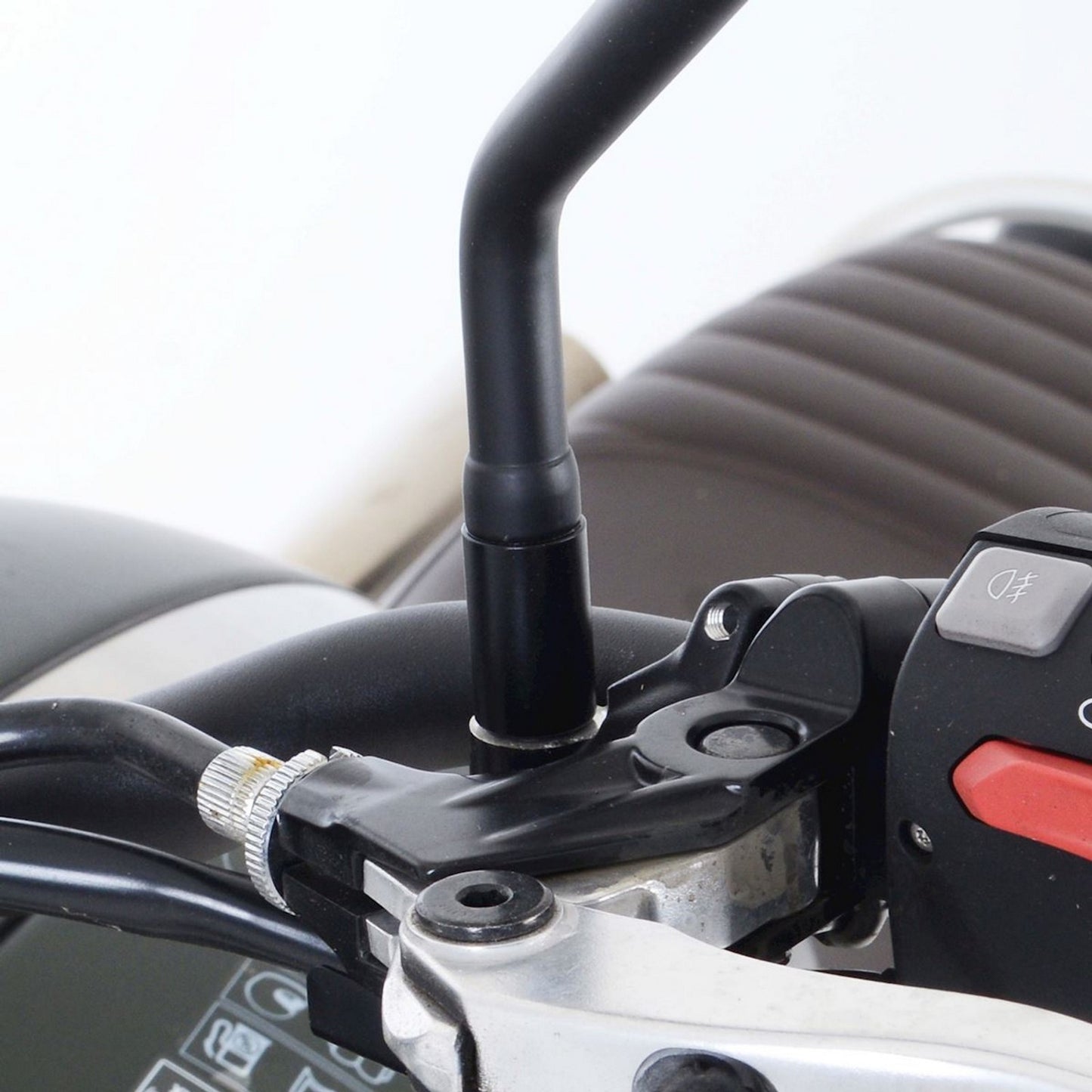 Triumph Scrambler 1200 XC/ XE '19- R&G Mirror Risers Black