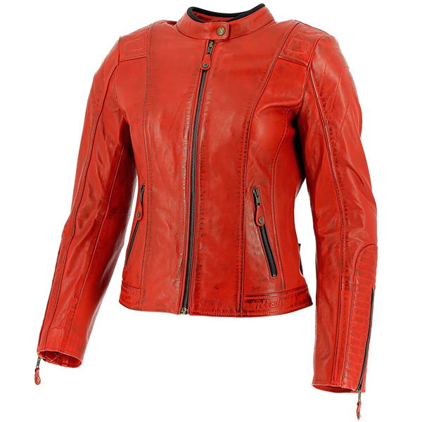 Richa Lausanne Lady Leather Jacket Red