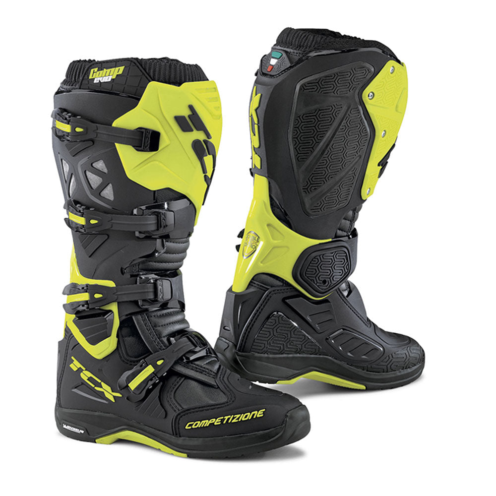 TCX Comp Evo 2 Michelin Boots Black/Yellow