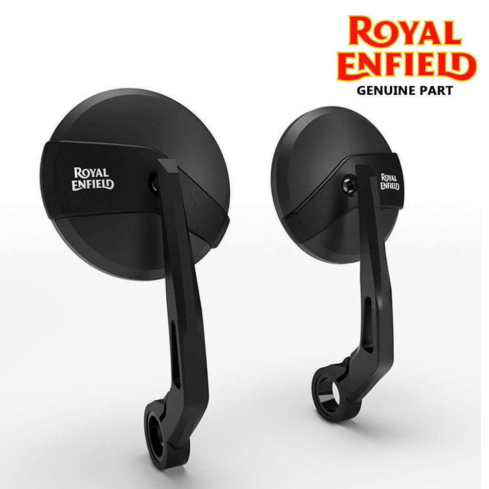 Royal Enfield Continental GT650 Handlebar Bar End Mirror Set Black