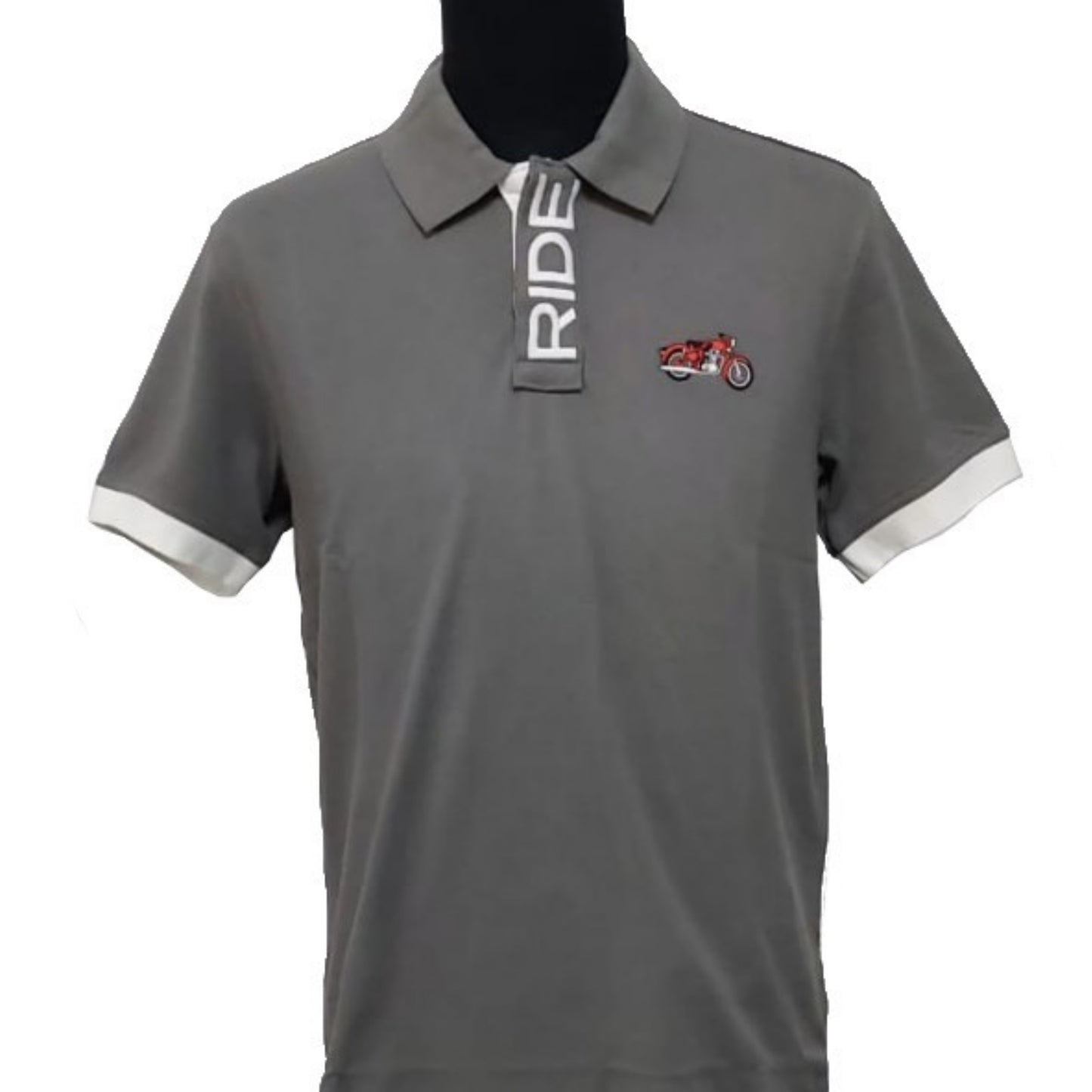 Royal Enfield Ride Polo Shirt Charcoal