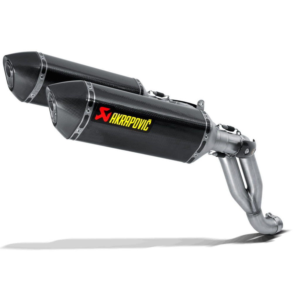 Triumph Speed Triple R 1050 2012-2015 Akrapovic Carbon Silencer Slip-On Kit