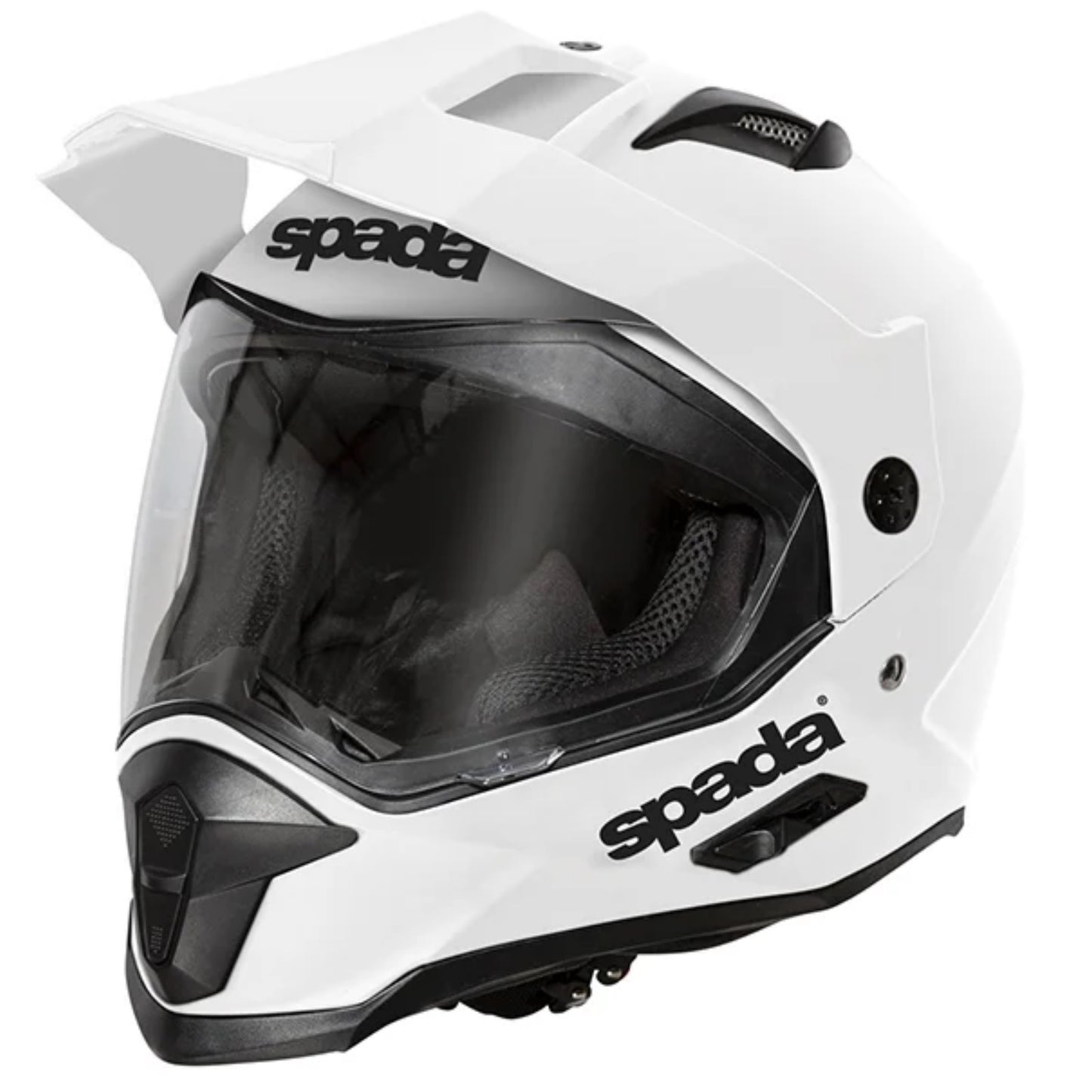 Spada Intrepid 2 Pearl White Dual Sport Helmet