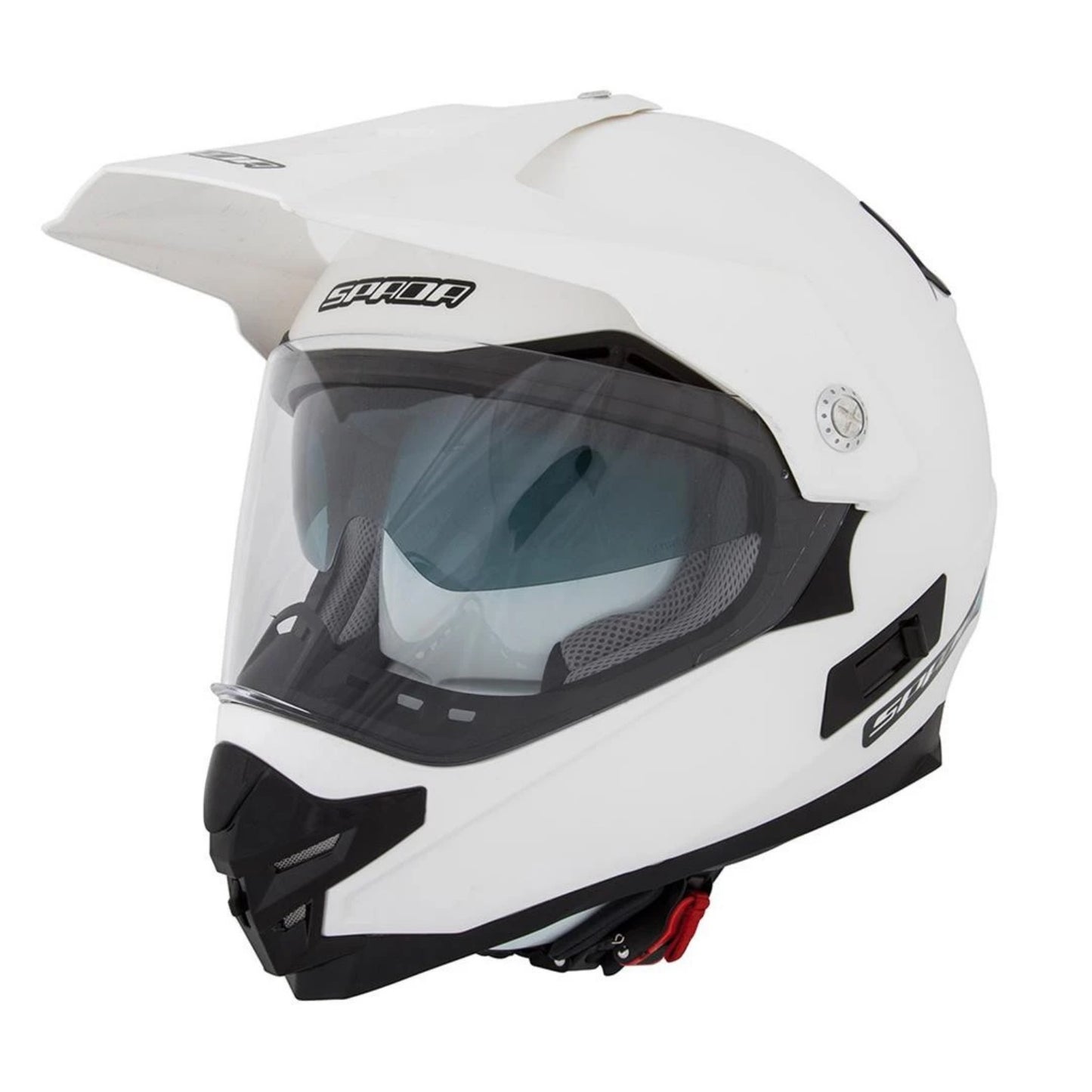 Spada Intrepid Pearl White Dual Sport Helmet